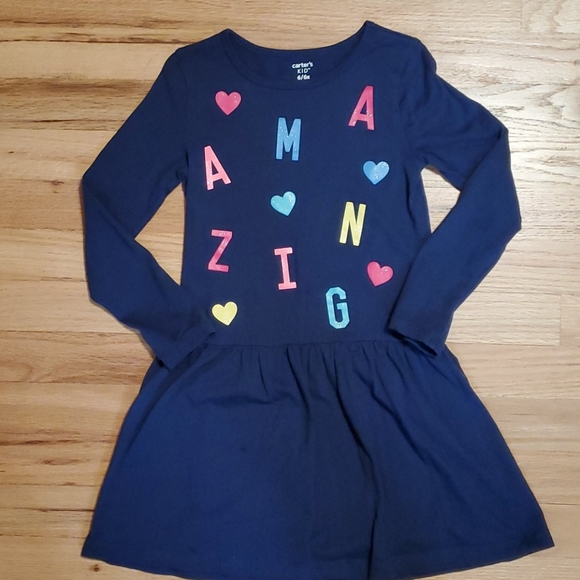 Carter's Other - 🍭Carter's girls dress, navy size 6/6x